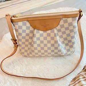 Loius Vuitton Siracusa Damier Azure PM